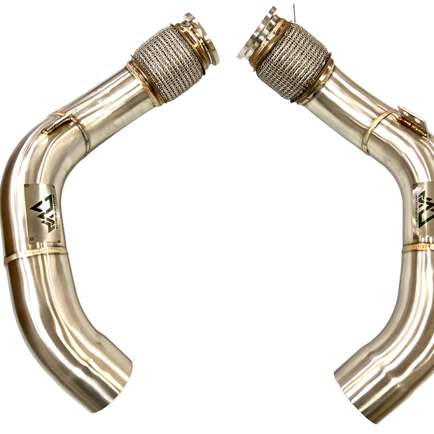 MAD BMW F90 M5 F92 M8 Secondary Downpipes S63R