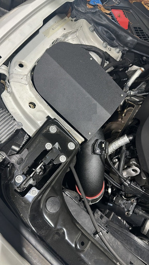 MAD BMW F3x B58 M140 M240 340 440 High Flow Air Intake W/ Heat Shield
