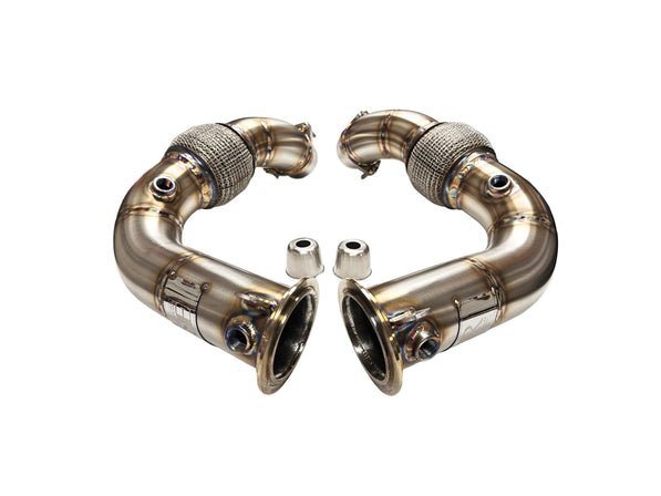 Evolution Racewerks BMW G05/G06/G07 2024+ X5/X6/X7 M60i S68 Competition Series Catless Primary Downpipe