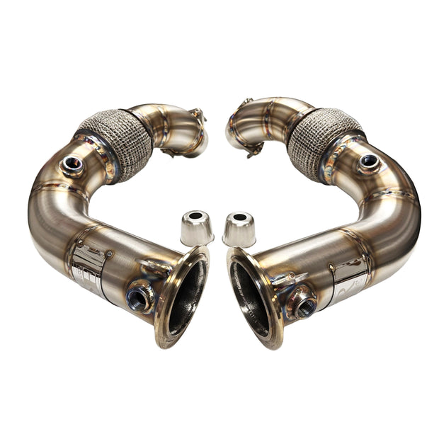 Evolution Racewerks BMW G05/G06/G07 2024+ X5/X6/X7 M60i S68 Competition Series Catless Primary Downpipe