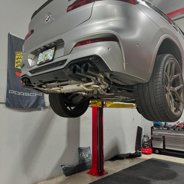 MAD BMW X3M X4M F97 F98  Axle Back Exhaust