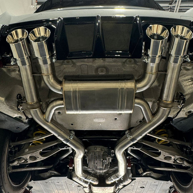 MAD BMW M2 G87 S58 Axle Back Exhaust
