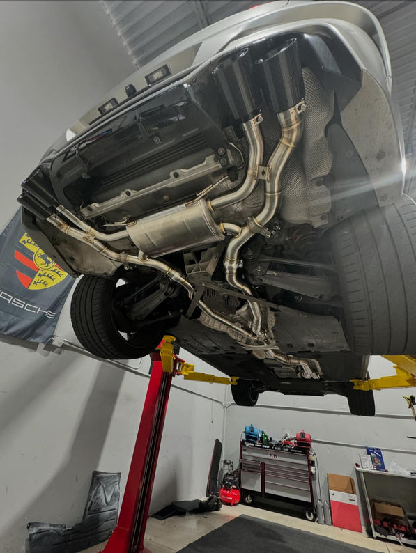 MAD BMW X3M X4M F97 F98  Axle Back Exhaust
