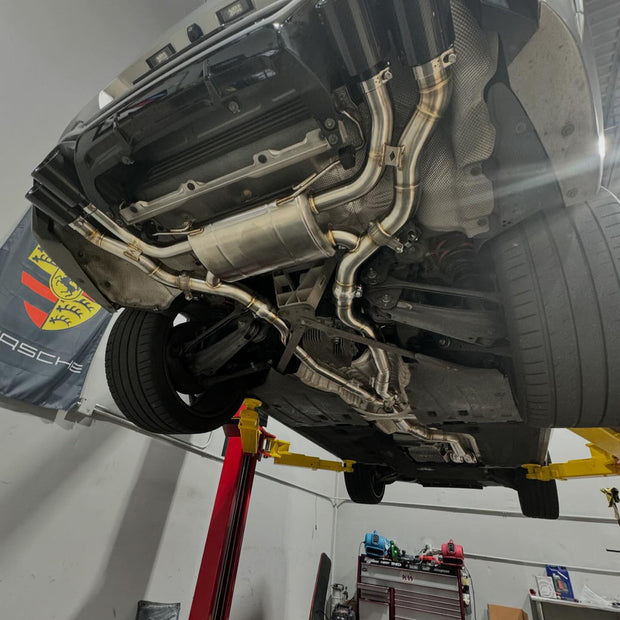 MAD BMW X3M X4M F97 F98  Axle Back Exhaust