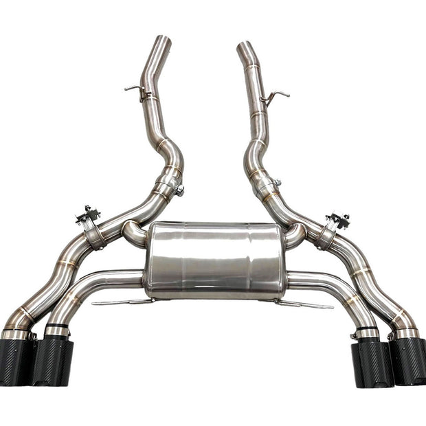 MAD BMW X3M X4M F97 F98  Axle Back Exhaust