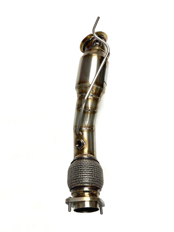Evolution Racewerks BMW F97/F98 2020+ X3M/X4M S58 Sports Series High-Flow Catted Downpipes